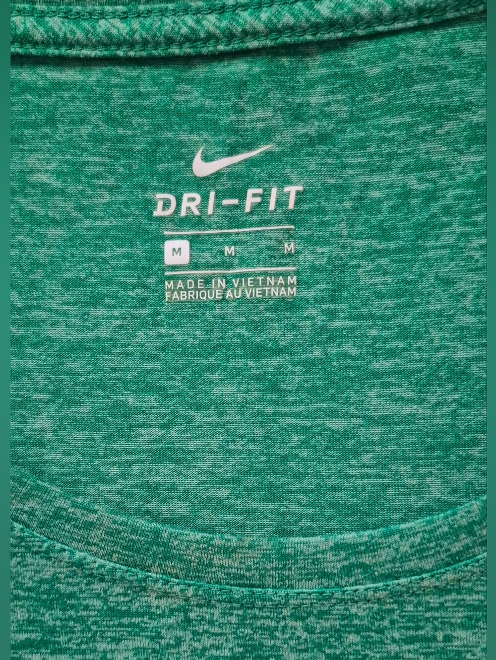 Nike Dri-Fit Women’s Heather Teal Green Short Sleeve Tee